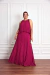 Vestido Longo Festa Crepe Tereza