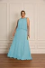 Vestido Longo Festa Crepe Tereza