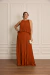 Vestido Longo Festa Crepe Tereza