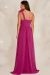 Vestido Longo Festa Crepe Sophia