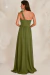 Vestido Longo Festa Crepe Sophia