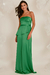 Vestido Longo Festa Cetim Katy - loja online