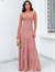 Vestido Longo Festa Crepe Jaqueline - Jella Hit