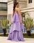 Vestido Longo Festa Crepe Janete na internet