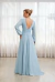 Vestido Longo Festa Crepe Emanuela