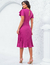 Vestido Midi Festa Crepe Luna - Jella Hit