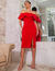 Imagem do Vestido Midi Festa Malha Crepe Isabela