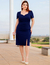 Vestido Midi Festa Crepe Karen - comprar online