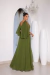 Vestido Longo Festa Crepe Joyce na internet