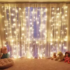 Cortina de luces 3x2 metros 12 tiras - tienda online