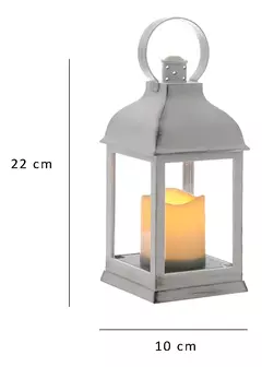 Fanal farol vela led - Guirnaldas Deco