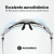 Óculos de Ciclismo 5 Lentes Polarizado Rockbros Modelo Cronos 14