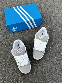 ADIDAS CAMPUS GRIS/BLANCO - comprar online