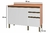 Balcão 120mm com Tampo 2 Portas 3 Gavetas Macadamia - Bom Lar Móveis