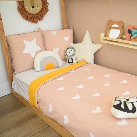 ACOLCHADO INFANTIL CORAZONES