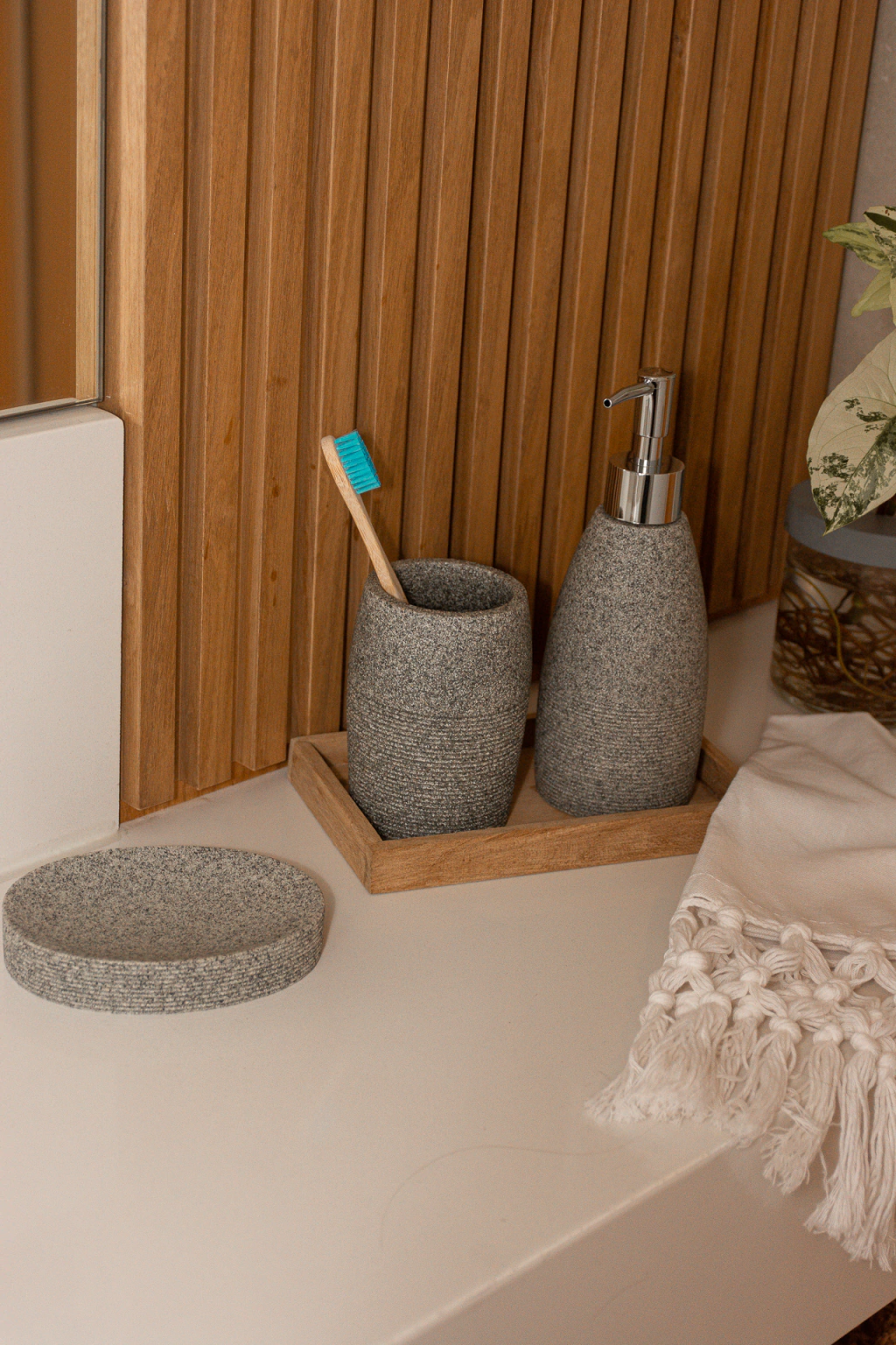 Set baño roca