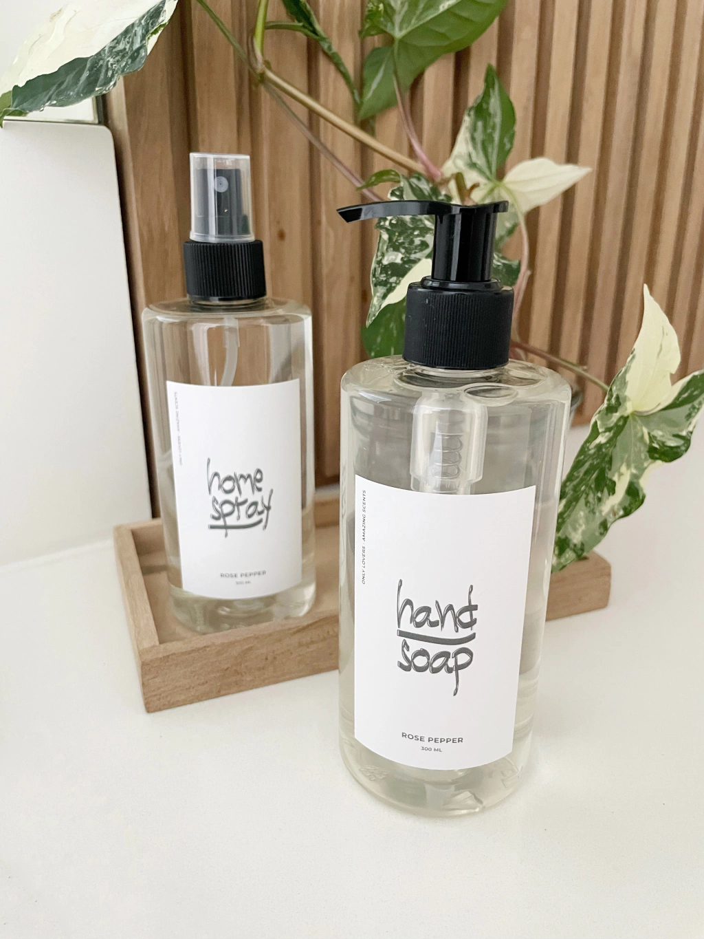 Kit home spray y jabón líquido "Rose pepper"