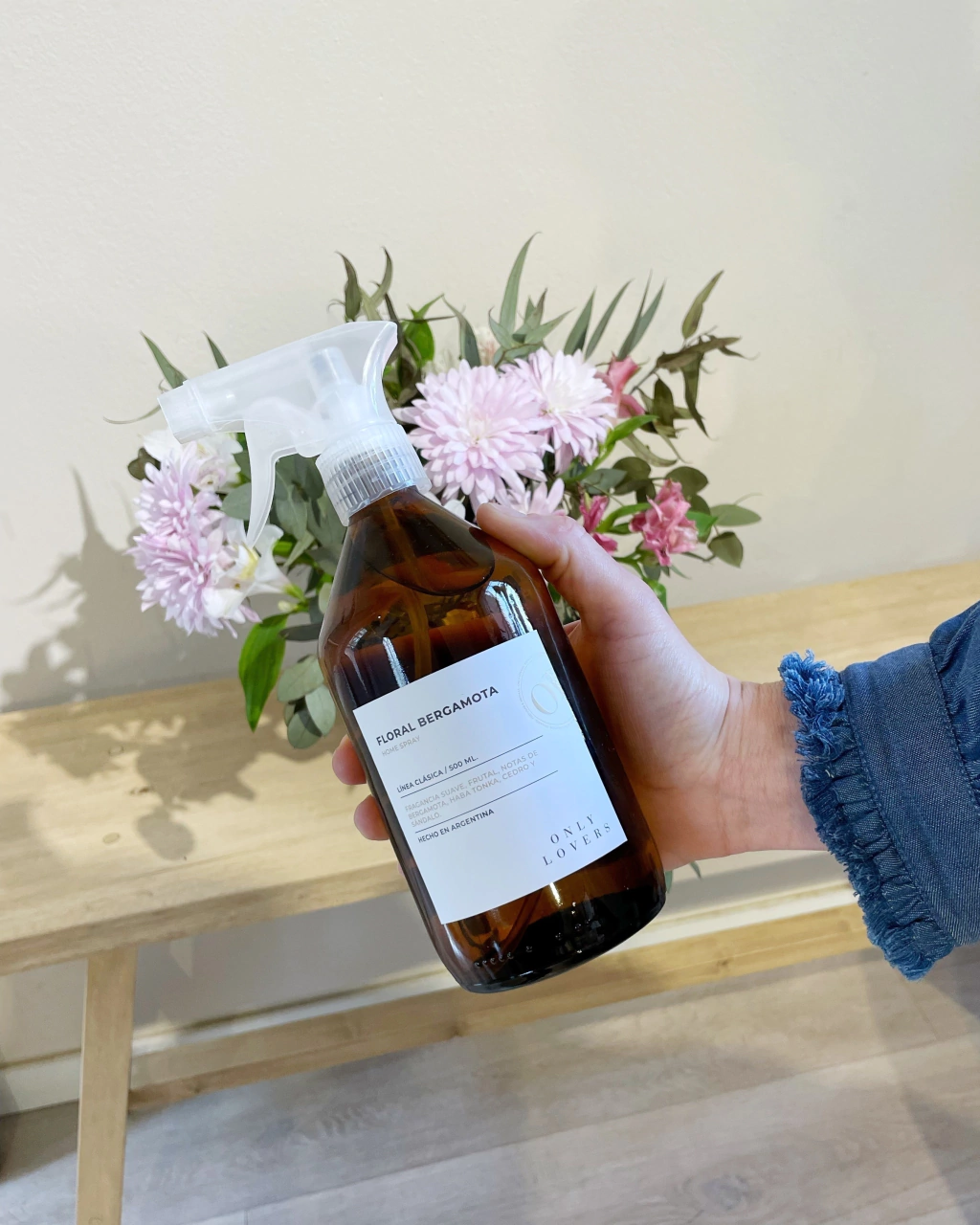 Home Spray Floral bergamota