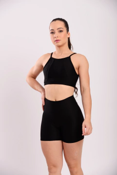 Top Cropped Vibration Preto