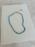 COLLAR PIEDRAS BANGLI TURQUESA - comprar online