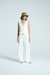 CHALECO LINO SEVILLA OFF WHITE - comprar online