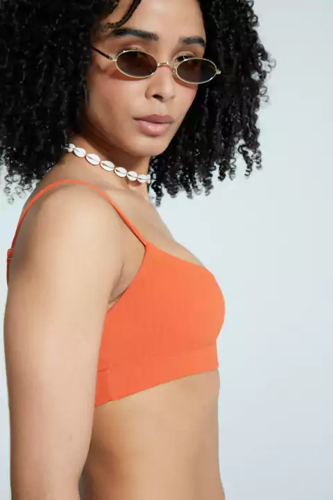 TOP RENA CHEVRON WAVE PAPRIKA