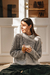 SWEATER MEDIA POLERA MISAKI GRIS - tienda online