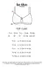 TOP CAMI BICOLOR CHOCOLATE + OFF WHITE - LAS TITAS BIKINIS 