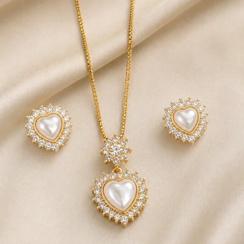 Conjunto Amour Zircônias - comprar online