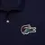 Polo Lacoste Holiday AZUL de algodão orgânico piqué masculino na internet