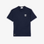 Camiseta de algodão com efeito piqué com slogan nas costas TH2285 23 166