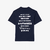 Camiseta de algodão com efeito piqué com slogan nas costas TH2285 23 166 - comprar online