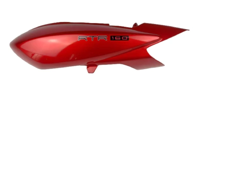 CARENAGEM LATERAL TRASEIRA L.E VERMELHA DAFRA APACHE 150.