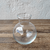 Vaso de vidro solitário redondo pequeno 10x13cm - comprar online