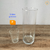 vaso de vidro grosso cilíndrico 6,5cm - loja online