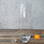 Vaso de vidro oval "Romeo" (3 tamanhos P,M,G)