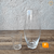 Vaso de vidro oval "Romeo" (3 tamanhos P,M,G) na internet