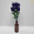 Arranjo lavanda buquê (planta artificial) + vaso vidro solitário - comprar online
