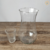 Vaso vidro petúnia rigado 21cm x 13cm na internet