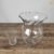 Vaso vidro margarida rigado 19cm x 14cm na internet
