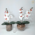 Arranjo Orquídea 1 haste (planta artificial) + Vaso vidro cilíndrico na internet