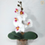 Arranjo Orquídea 1 haste (planta artificial) + Vaso vidro cilíndrico na internet