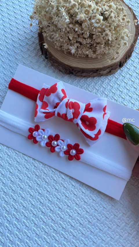 Kit Camélia Red (8cm)