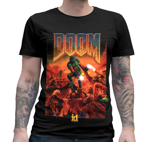 Camiseta de Game DOOM Mod 5