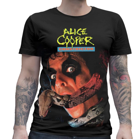 Camiseta Alice Cooper Constrictor