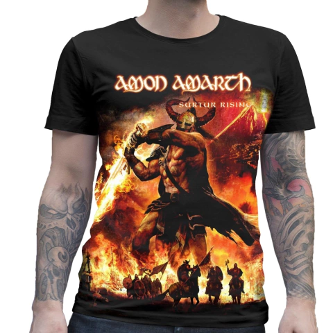 Camiseta Amon Amarth Surtur Rising
