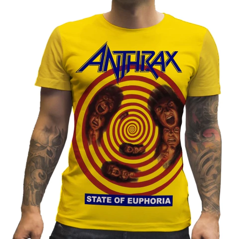 Camiseta Anthrax State of Euphoria