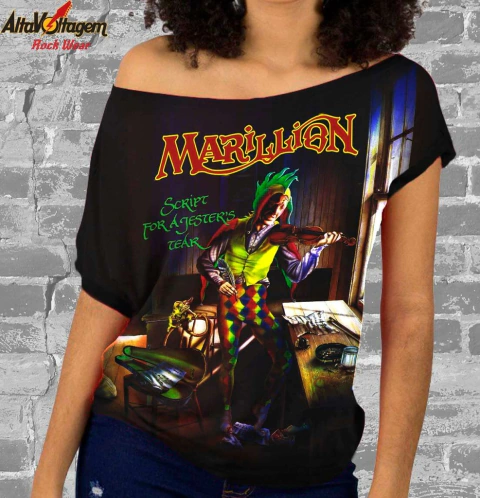 Blusinha Marillion Script for a Jester's Tear