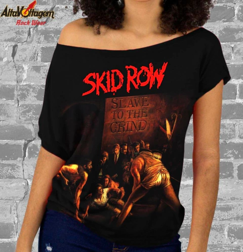 Blusinha Skid Row Slave to the Grind