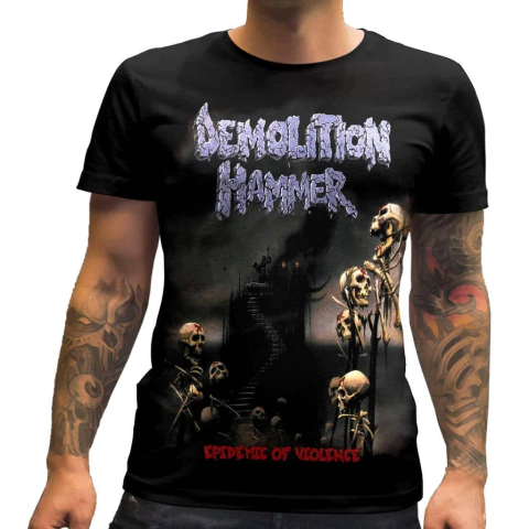 Camiseta Demolition Hammer Epidemic of Violence